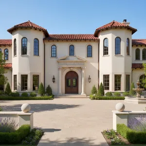 Sunlit Towers Mediterranean Manor