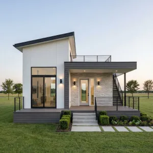 Stepped Horizon Patio Loft