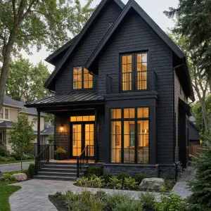 Midnight Ash Gable Retreat