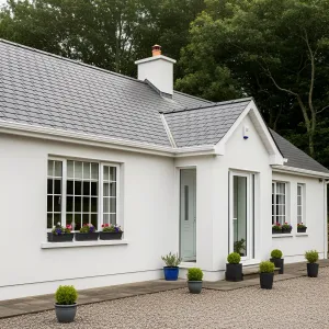 Pebble-Path Perfection: An Irish Bungalow