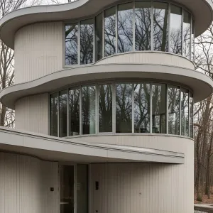 Curvy Panorama: A Sinuous Symphony