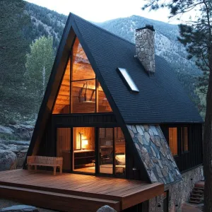 Sharp Serenity in the Pines