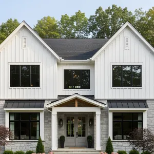 Black and White Farmhouse Fantasy
