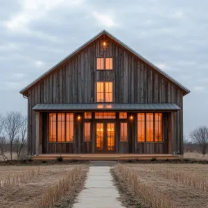 Tall-Tale Barn House