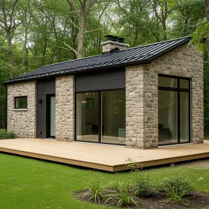 Rustic Retreat in the Woods
