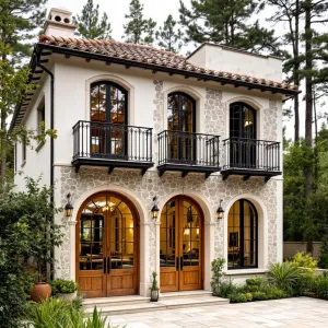 Elegant Escape Among Pine Trees