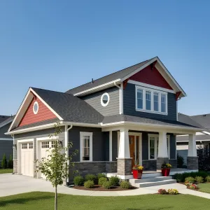 Garnet Peaks With Slate Siding