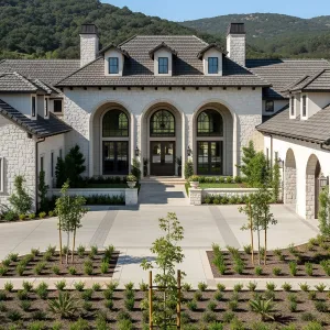Grand Archway Retreat Among Hills
