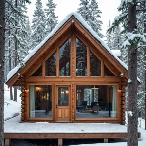 Whiskered Winter Gable Retreat