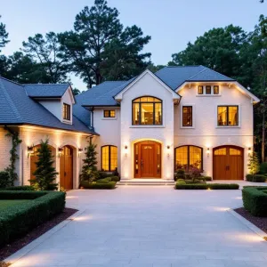 Gabled Enchantment: A Brick and Boardwalk Delight