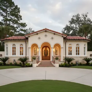 Coral Tile Portico Haven