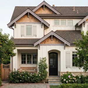 Shingle Gable Courtyard Cottage