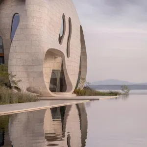 The Whispering Waves: A Curvy Wonderland