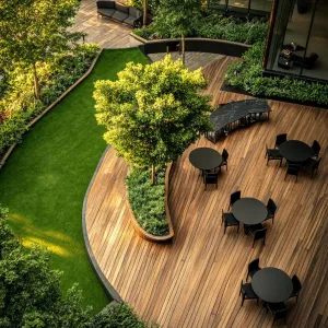 Curvaceous Woodland Retreat