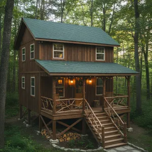 Hidden Woodsy Chalet