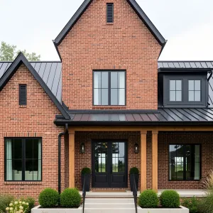 When Bricks Meet Chic: A Farmhouse Tale