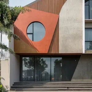 Geometric Wonderland Meets Facade Design