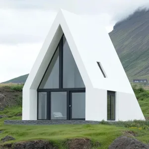 Scandinavian Modern Marvel: The A-Frame Delight
