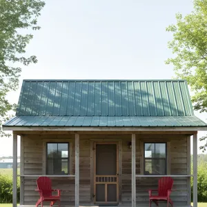 Little Lodge with a Splash of Color