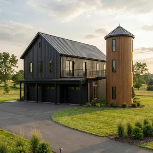 Towerlink Barndo With Elevated Farmstead Deck