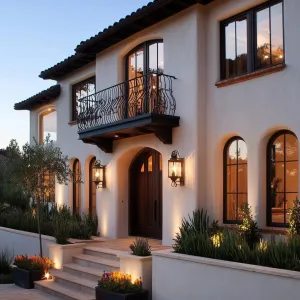 Woven Baskets for Exterior Lighting Fixtures