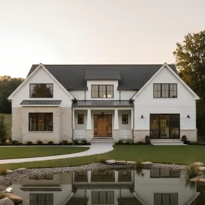 Pondfront Board-and-Batten Homestead