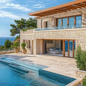 Stone Serenity and Seaside Whispers