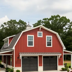 Barnyard Boldness: Garage Grandeur Awaits