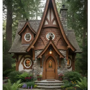Topsy-Turvy Timberland Getaway
