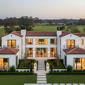 Red-Tile Rhapsody: Modern Mediterranean Retreat