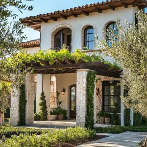 Vine-covered Pergolas