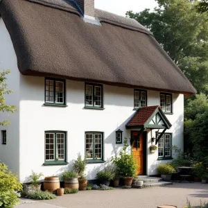 Thatched Whimsy in a Danish Garden