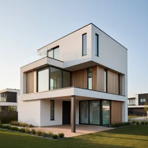 Quiet Strata Porch House