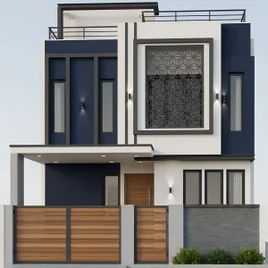 Indigo Lattice Urban Cube