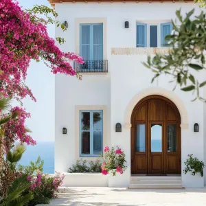 Blossoming Beauty by the Blue