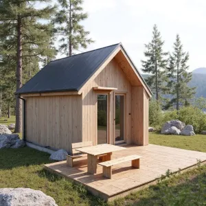 Pine Peak Playground: The Woodsy Wonderhut