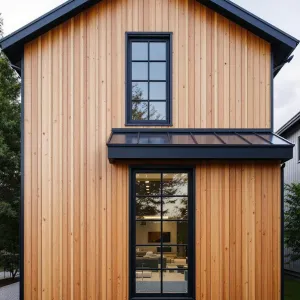A Vertical Symphony in Wood