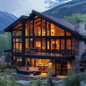 Chalet Luminosity: Twilight’s Embrace