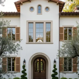 Graceful Villa with Whimsical Windows