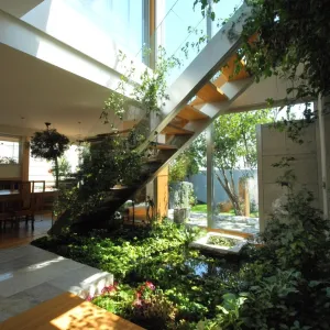 Atrium With Hanging Garden
