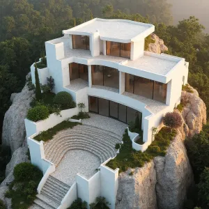 A Serpentine Sanctuary in the Morning Veil