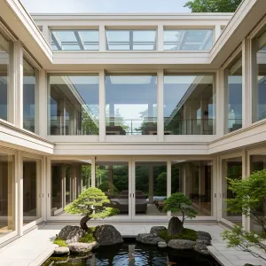 Glass Haven of Tranquil Harmony