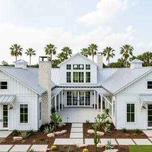 U-Shaped Haven Among Palms