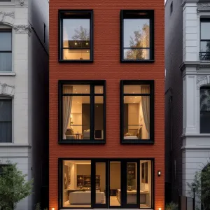 Urban Brick Marvel with Sleek Charm