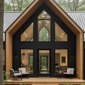 Hidden Woodland A-Frame Delight