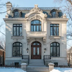 Winter Palace with a Dash of Whimsy