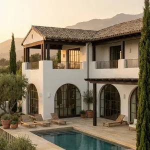 Hillside Arches Pool Courtyard Villa