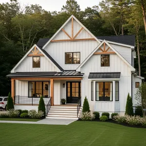 Chic Pastoral Chalet with a Fresh Spin