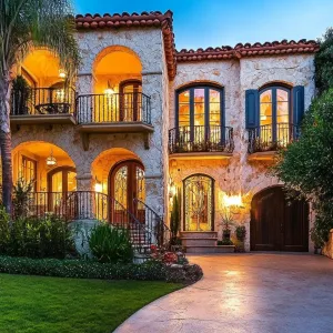 Twilight Spanish Hacienda Delight