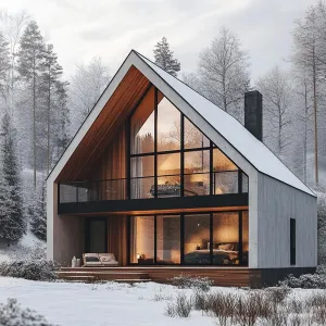 Gable House Escape: Shadowy Snow Sanctuary